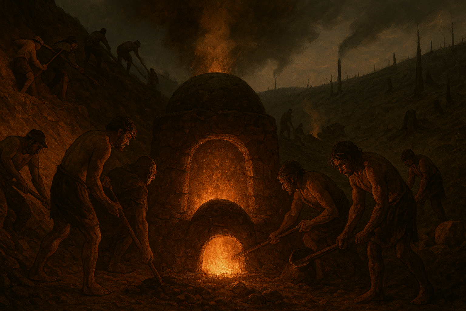 Forge, mining extraction